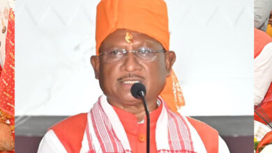 बसंत पंचमी पर्व पर मुख्यमंत्री साय मां शारदा धाम पहुंचे