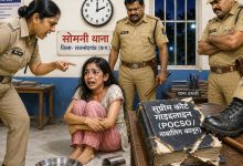 बीमार नाबालिग को गलत जांच रिपोर्ट में बताया गर्भवती:थाने में रातभर रोका, गला दबाया, चेहरा नोचा, मारपीट की; TI और महिला कॉन्स्टेबल सस्पेंड
