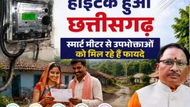CG NEWS: छत्तीसगढ़ में स्मार्ट मीटर से बदलेगी बिजली व्यवस्था, मोबाइल पर मिलेगी रोजाना खपत की जानकारी; 54% क्षेत्र में काम पूरा