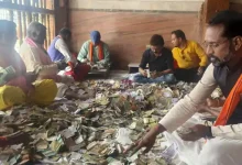 8 महीने बाद खुली मां दंतेश्वरी मंदिर की 11 दान-पेटियां:21.62 लाख कैश मिले, सोने-चांदी के आभूषण और मन्नत के पत्र भी निकले