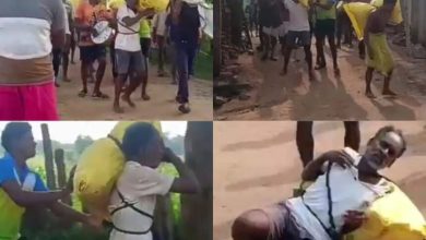किसान के घर से चुराई खाद की बोरी, गांव वालों ने चोरों को दी अनोखी सजा, कंधे पर बोरी लादकर ढोल-नगाड़े के साथ गांव में घुमाया