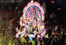 रायपुर में आज निकलेगी गणेश विसर्जन झांकी:शारदा चौक से महादेव घाट तक जाएगी; शाम 6 बजे से इन रास्तों पर एंट्री बंद