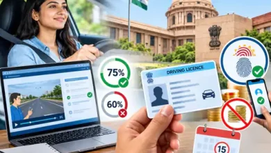 ड्राइविंग लाइसेंस के लिए टेस्ट में 75% अंक लाना होगा:पहले 60% अंक जरूरी था, कार्ड में नाम-पता बदलवाना फ्री