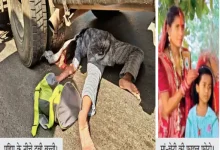 रायपुर वीआईपी तिराहे पर हादसा:कराटे क्लास से बेटी को लेकर मां स्कूटी से घर जा रही थी, बेकाबू कंटेनर ने रौंदा, दोनों की मौत